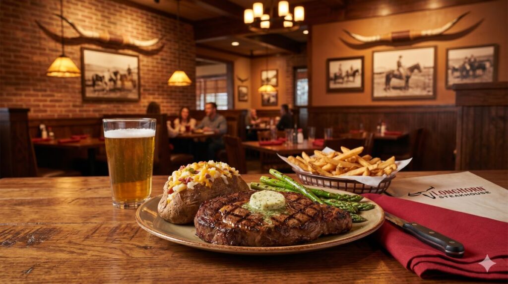 longhorn steakhouse menu with prices